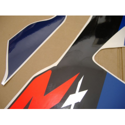 Suzuki GSX-R 750 2004 - WHITE/BLUE VERSION DECALS SET