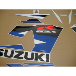 Suzuki GSX-R 750 2004 - WHITE/BLUE VERSION DECALS SET