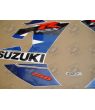 Suzuki GSX-R 750 2004 - WHITE/BLUE VERSION DECALS SET