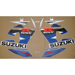 Suzuki GSX-R 750 2004 - WHITE/BLUE VERSION DECALS SET
