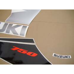 Suzuki GSX-R 750 2004 - YELLOW/BLACK VERSION DECALS SET