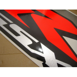 Suzuki GSX-R 750 2004 - YELLOW/BLACK VERSION DECALS SET
