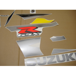 Suzuki GSX-R 750 2004 - YELLOW/BLACK VERSION DECALS SET
