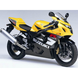 Suzuki GSX-R 750 2004 - YELLOW/BLACK VERSION DECALS SET