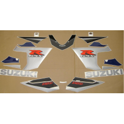 Suzuki GSX-R 750 2005 - DARK BLUE/BLACK VERSION VERSION DECALS SET