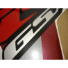 Suzuki GSX-R 750 2006 - BURGUNDY/BLACK VERSION DECALS SET