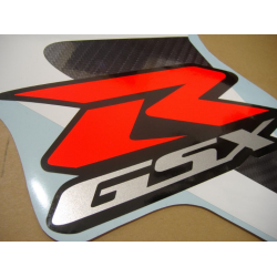 Suzuki GSX-R 750 2006 - WHITE/BLUE VERSION DECALS SET