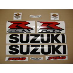 Suzuki GSX-R 750 2007 - BLACK VERSION DECALS SET