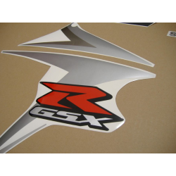 Suzuki GSX-R 750 2007 - DARK BLUE/BLACK VERSION DECALS SET