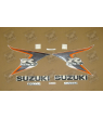 Suzuki GSX-R 750 2008 - BLACK/ORANGE VERSION DECALS SET