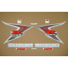 Suzuki GSX-R 750 2008 - WHITE/BLUE VERSION DECALS SET Suzuki GSX-R 750 2008 - WHITE/BLUE VERSION DECALS SET