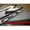Suzuki GSX-R 750 2009 - WHITE/SILVER VERSION DECALS SET
