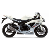Suzuki GSX-R 750 2009 - WHITE/SILVER VERSION DECALS SET Suzuki GSX-R 750 2009 - WHITE/SILVER VERSION DECALS SET