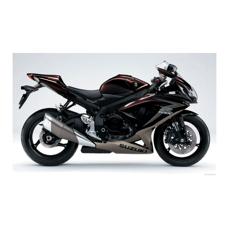 Suzuki GSX-R 750 2010 - BROWN VERSION DECALS SET Suzuki GSX-R 750 2010 - BROWN VERSION DECALS SET