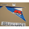 Suzuki GSX-R 750 2010 - WHITE/BLUE VERSION DECALS SET