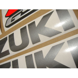Suzuki GSX-R 750 2011 - WHITE/BLUE VERSION DECALS SET