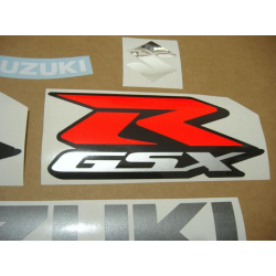 Suzuki GSX-R 750 2011 - WHITE/BLUE VERSION DECALS SET