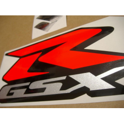 Suzuki GSX-R 750 2011 - WHITE/BLUE VERSION DECALS SET