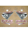 Suzuki GSX-R 750 2011 - WHITE/BLUE VERSION DECALS SET