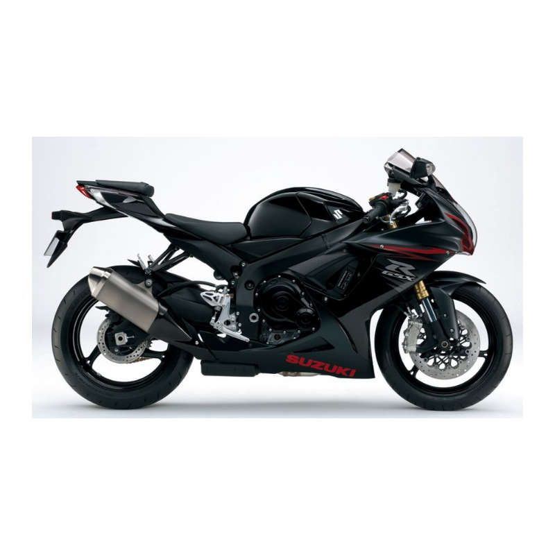 Suzuki GSX-R 750 2011 - WHITE/BLUE VERSION DECALS SET