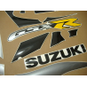 Suzuki GSX-R 1000 2001 - SILVER/BLACK VERSION DECALS SET