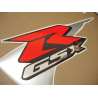 Suzuki GSX-R 1000 2001 - WHITE/BLUE VERSION DECALS SET