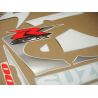 Suzuki GSX-R 1000 2001 - WHITE/BLUE VERSION DECALS SET
