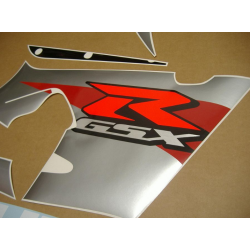 Suzuki GSX-R 1000 2001 - WHITE/BLUE VERSION DECALS SET