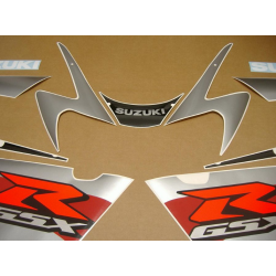 Suzuki GSX-R 1000 2001 - WHITE/BLUE VERSION DECALS SET