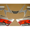 Suzuki GSX-R 1000 2001 - WHITE/BLUE VERSION DECALS SET