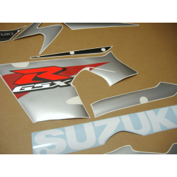 Suzuki GSX-R 1000 2001 - WHITE/BLUE VERSION DECALS SET