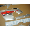 Suzuki GSX-R 1000 2001 - WHITE/BLUE VERSION DECALS SET