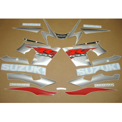 Suzuki GSX-R 1000 2001 - WHITE/BLUE VERSION DECALS SET