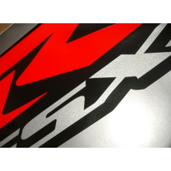 Suzuki GSX-R 1000 2002 - WHITE/BLUE VERSION DECALS SET