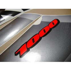 Suzuki GSX-R 1000 2004 - BLACK VERSION VERSION DECALS SET