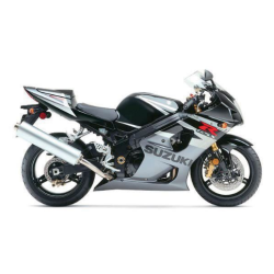 Suzuki GSX-R 1000 2004 - BLACK VERSION VERSION DECALS SET