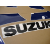 Suzuki GSX-R 1000 2004 - WHITE/BLUE VERSION DECALS SET