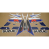 Suzuki GSX-R 1000 2004 - WHITE/BLUE VERSION DECALS SET