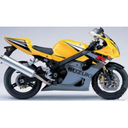 Suzuki GSX-R 1000 2004 - YELLOW/GREY VERSION DECALS SET