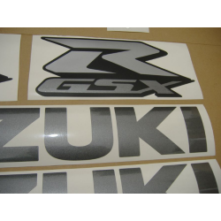 Suzuki GSX-R 1000 2005 - BLACK VERSION DECALS SET