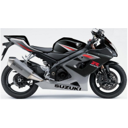 Suzuki GSX-R 1000 2005 - BLACK/GREY VERSION DECALS SET