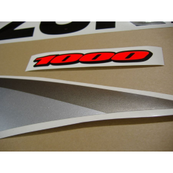 Suzuki GSX-R 1000 2005 - YELLOW/BLACK VERSION DECALS SET