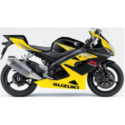 Suzuki GSX-R 1000 2005 - YELLOW/BLACK VERSION DECALS SET