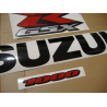 Suzuki GSX-R 1000 2006 - BLACK VERSION DECALS SET