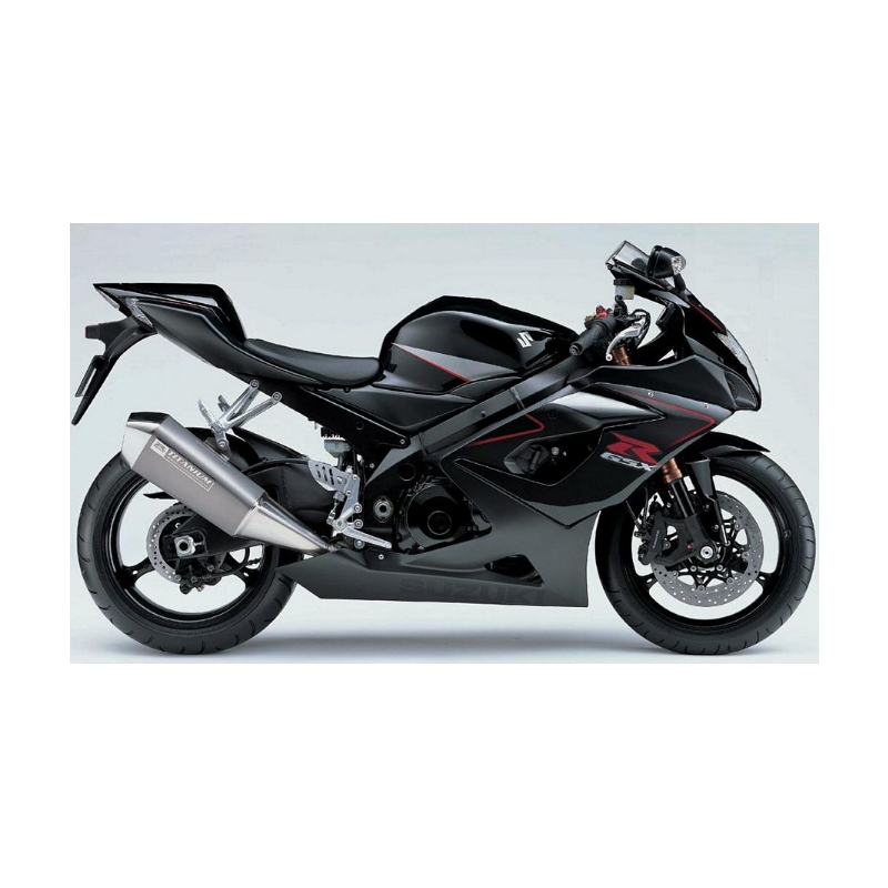 Suzuki GSX-R 1000 2006 - BLACK VERSION DECALS SET