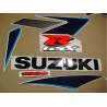 Suzuki GSX-R 1000 2006 - WHITE/BLUE VERSION DECALS SET