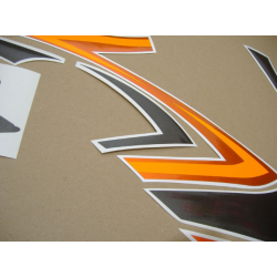 Suzuki GSX-R 1000 2007 - ORANGE/BLACK VERSION DECALS SET