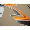 Suzuki GSX-R 1000 2007 - ORANGE/BLACK VERSION DECALS SET