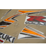 Suzuki GSX-R 1000 2007 - ORANGE/BLACK VERSION DECALS SET