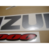 Suzuki GSX-R 1000 2007 - SILVER/RED VERSION DECALS SET